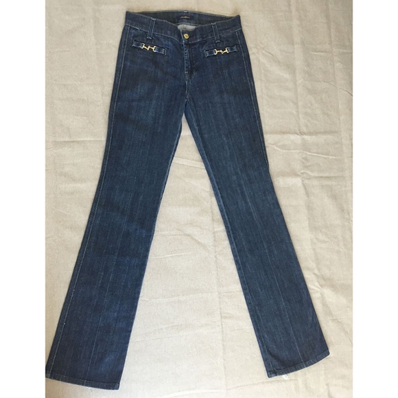 7 for All Mankind Margot Jeans Straight Leg - Picture 1 of 5